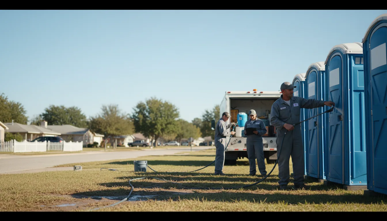 Long-Term Portable Toilet Rental in Adona, AR near me